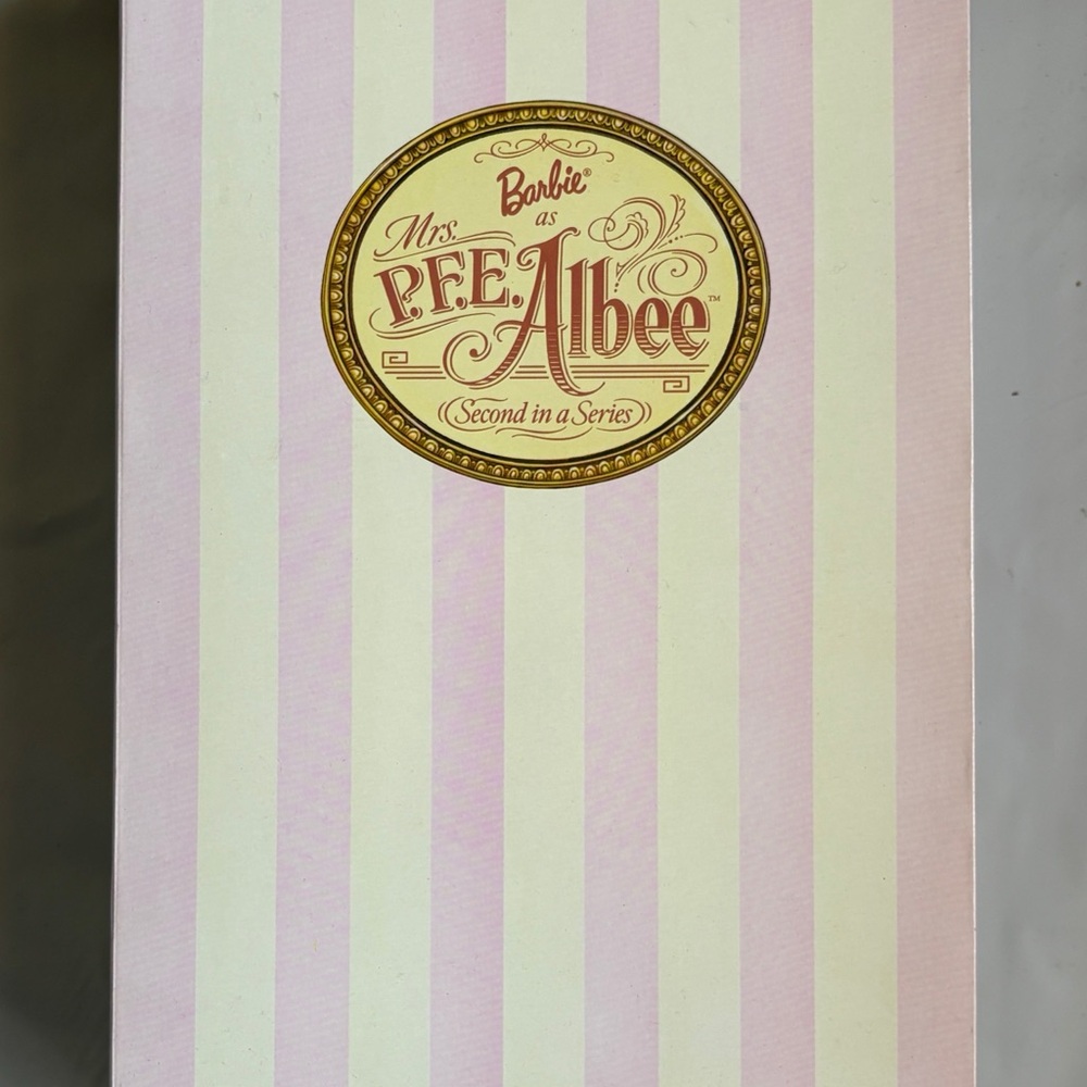 Vintage Mrs. P.F.E. Albee Barbie doll, released in 1997 as an Avon exclusive
